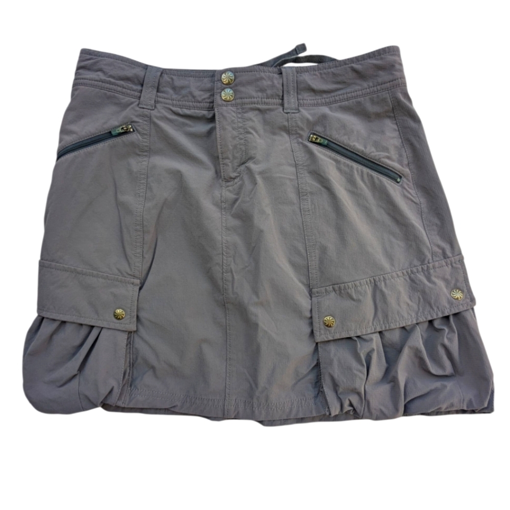 Athleta Cargo Skirt, cadet blue color, size Medium